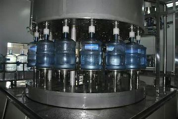 厂家生产桶装水五加仑1200型旋转灌装机